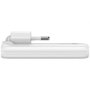 Verbatim Cargador de Pared GaN Fold 'n' Go 65W 2xUSB-C Blanco